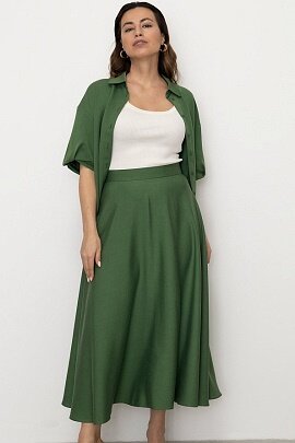 Emka S945/vock юбка зеленого цвета